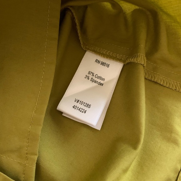 Coldwater Creek subtle ruffle top - Picture 3 of 3